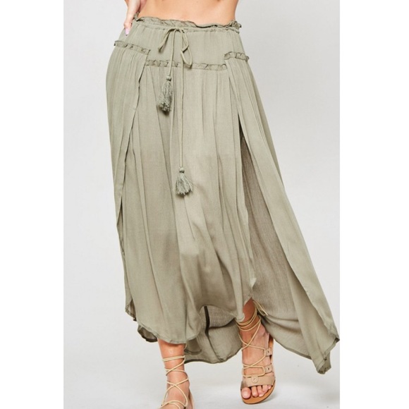 Boho Chic Maxi Skirt - Picture 5 of 7
